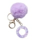 thumbnail image 5 of Colgante de Bola de Terciopelo Morado con 26 Letras, Llavero con Colgante de Letra, Mochila Pequeña, Regalo Navideño, 5 of 6