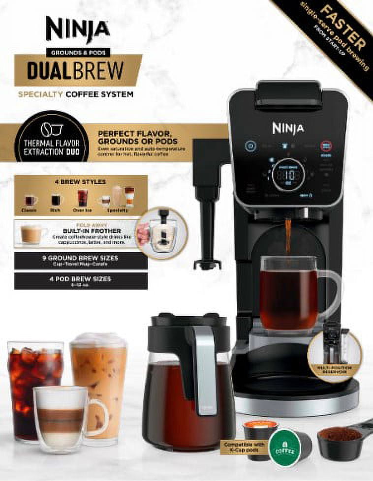 Ninja® CFP300 DualBrew Specialty Coffee System, Single-Serve, K