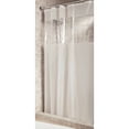 thumbnail image 4 of iDesign Clear Hitchcock EVA Shower Curtain, Stall 54" x 78", iDesign, 4 of 8