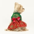 thumbnail image 2 of Vestido navideño para perros Fitwarm, peludo y brillante, tamaño mediano, 2 of 8
