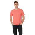 thumbnail image 4 of Gildan Men's Softstyle Crew T-Shirt, 100% Ring-Spun Cotton, Modern Classic fit Tee, Coral Silk M, 4 of 5