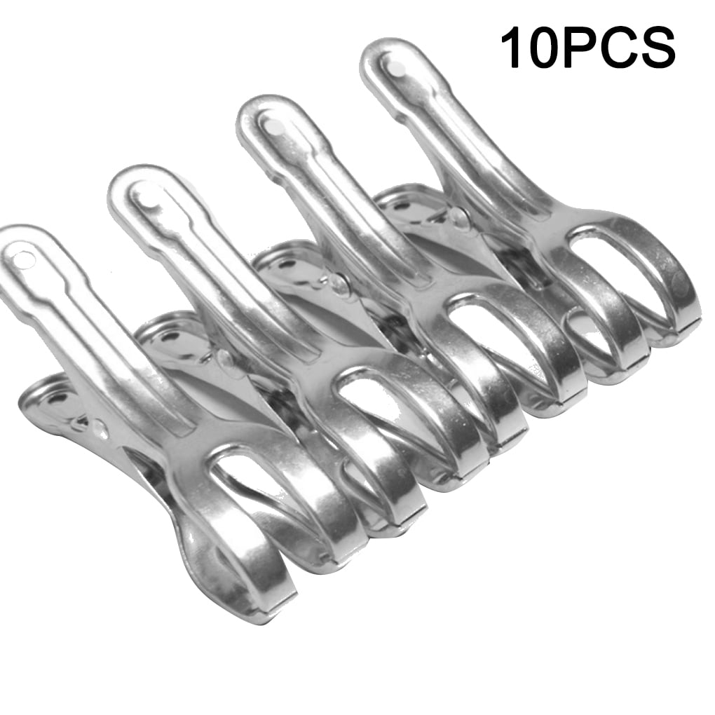 Stainless Steel Clothes Drying Clips Windproof Strong Drying Clothespins 