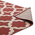 thumbnail image 2 of Modway Cerelia Moroccan Trellis 5 x 8 Foot Indoor & Outdoor Rug, Red/Beige, 2 of 9