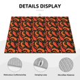 thumbnail image 3 of Honeii Red Hot Chili print Super Absorbent Coffee Bar Mat Hide Stain Coffee Maker Mat for Countertops Coffee Pot Dish Drying Mat for Kitchen Counter, 3 of 7