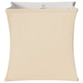 thumbnail image 1 of Royal Designs 11" Square Cube Bell Lamp Shade Eggshell, 1 of 2
