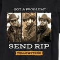 thumbnail image 3 of Yellowstone - Got A Problem Send Rip - Men's Short Sleeve Graphic T-Shirt, 3 of 6