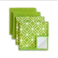 thumbnail image 1 of Mainstays 4pk Green Dish Cloth Scrubbers, 1 of 3