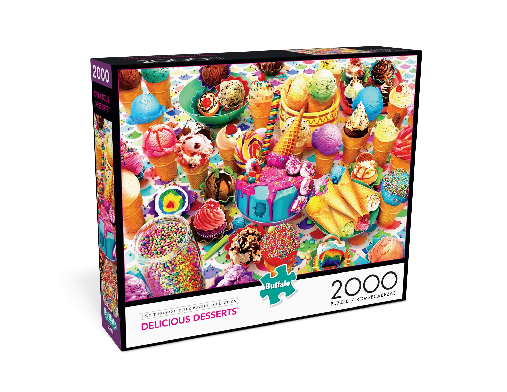 Toys & Games Puzzles Toys Buffalo Games 2000 Piece Jigsaw Puzzle Sweet