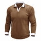 thumbnail image 4 of Ceisia Men's Oversize Ribbed Two-in-One Long-Sleeve Knit Top Multi-Solid for Winter-Spring Gift, 4 of 8