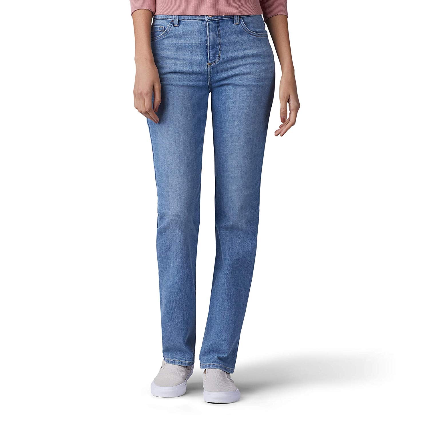 women's lee classic fit straight leg jeans