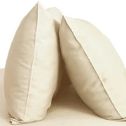 Resort Bamboo Pillowcase Set - Coconut Milk-King by Cariloha for Unisex - 2 Pc Pillowcase