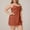 Orange, variant on ClodeEU Women's Plus Size Spaghetti Strap Sleeveless Nightgown ,Lightweight Solid Color Summer Sleep Dress White,Womens Plus XXXXXL