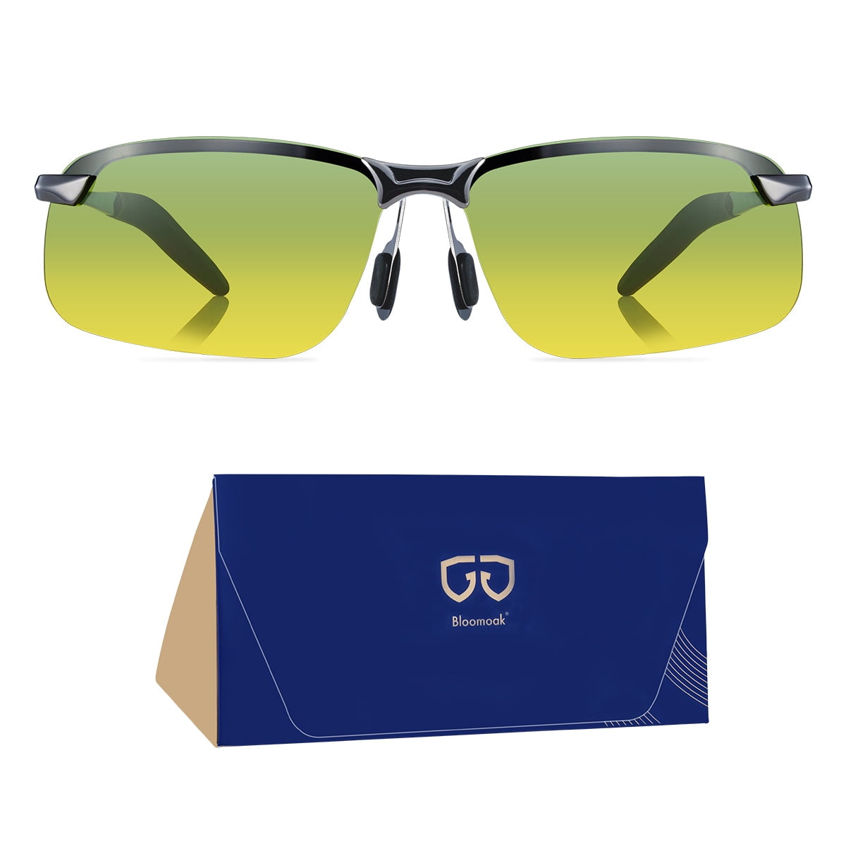 Day Night Driving Glasses, Night Vision Glasses Men Women Polarized  Sunglasses for Fishing Driving 