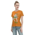 thumbnail image 4 of T-Shirt Basique à Manches Courtes pour Femmes Sailor Moon Makoto Kino, 4 of 6