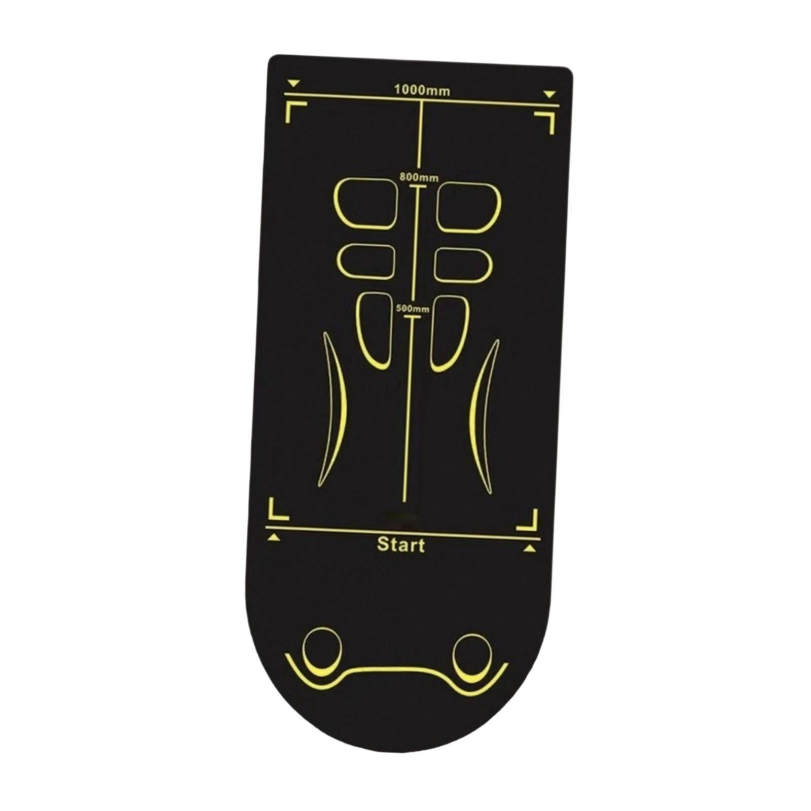 QualitChoice NBR Yoga Mat Equipped With Scientific Body Position Lines Roller Wheel Exercise Mat Ensures Form Stability For Workouts