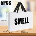 thumbnail image 2 of 5 Senses Gift Bags for Him,12.6" White Gift Bag with Black Word on Two-Sided,Five Senses Gift Bags with Ribbon Handles,for Wedding Anniversary,Party,Birthday,Mother's Day, 2 of 7