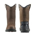 thumbnail image 4 of AVENGER SAFETY FOOTWEAR Hammer Wellington Soft Toe, Color: Brown, Size: 9.5, Width: 6E (A7676-6E-9.5), 4 of 5