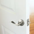 thumbnail image 3 of Design House 12-Pack Stratford Passage Universal 6-Way Interior Hall/Closet Door Levers, Satin Nickel, 3 of 15