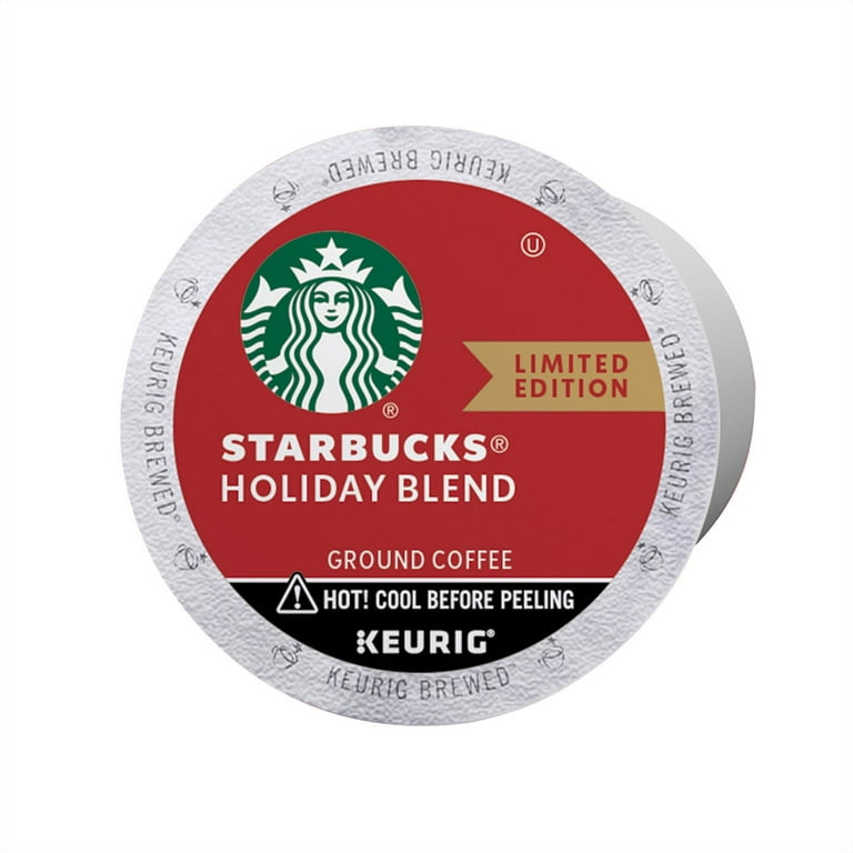 Starbucks Holiday Blend K-Cups, Medium Roast, 72 Count, Seasonal