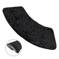 thumbnail image 5 of BUYISI New Practical Shower Laundry Room Living Room Shower Mat Absorbent Bathroom Accessory Curved Shower Soft Washable black, 5 of 5