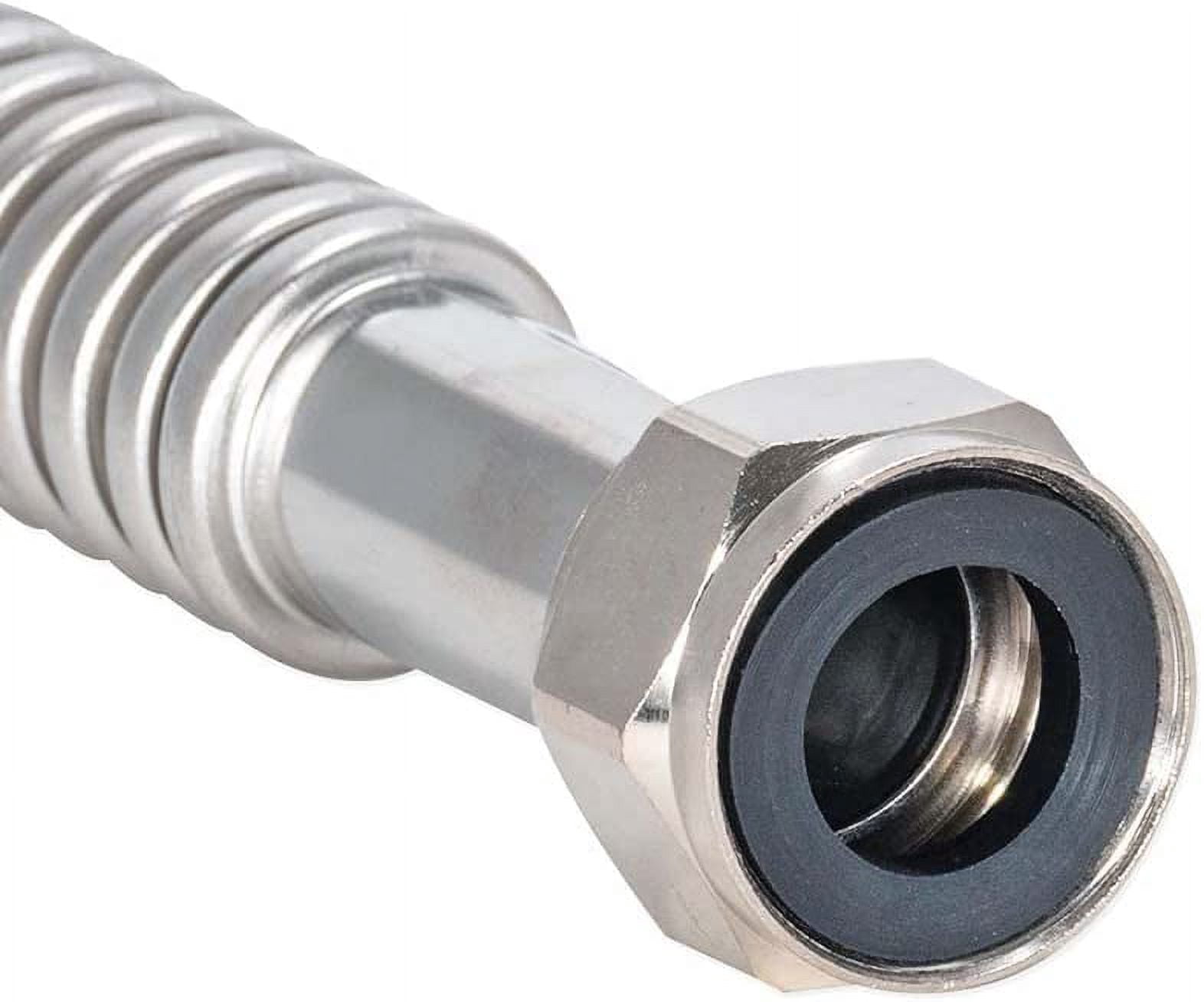 Eastman 0437524 Corrugated Stainless Steel Water Heater Connector, 3/4 inch FIP x 1 inch FIP, 24 inch
