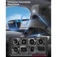thumbnail image 2 of Soporte para teléfono para auto volport con clip para rejilla de ventilación, universal, 2 of 8