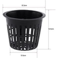 thumbnail image 2 of 10Pcs 3Inch Mesh Pot Net Cup Basket Hydroponic Aeroponic Flower Planting Container for Plant Grow Gardening, 2 of 6