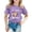 Purple, variant on XEGLSBU Shirts for Girls 14-16 Trendy Kids Unisex Graphic Letter Print Short Sleeve T Shirt for Back to School Casual Comfort Tee Purple Size 12-13 Years