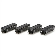 Athearn HO Scale 40' 3-Bay Offset Hopper/Load Baltimore & Ohio/B&O 4-Pack #1