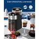 thumbnail image 5 of Molinillo de café Burr Lonkon Electric, 28 ajustes de molienda, 5 of 6