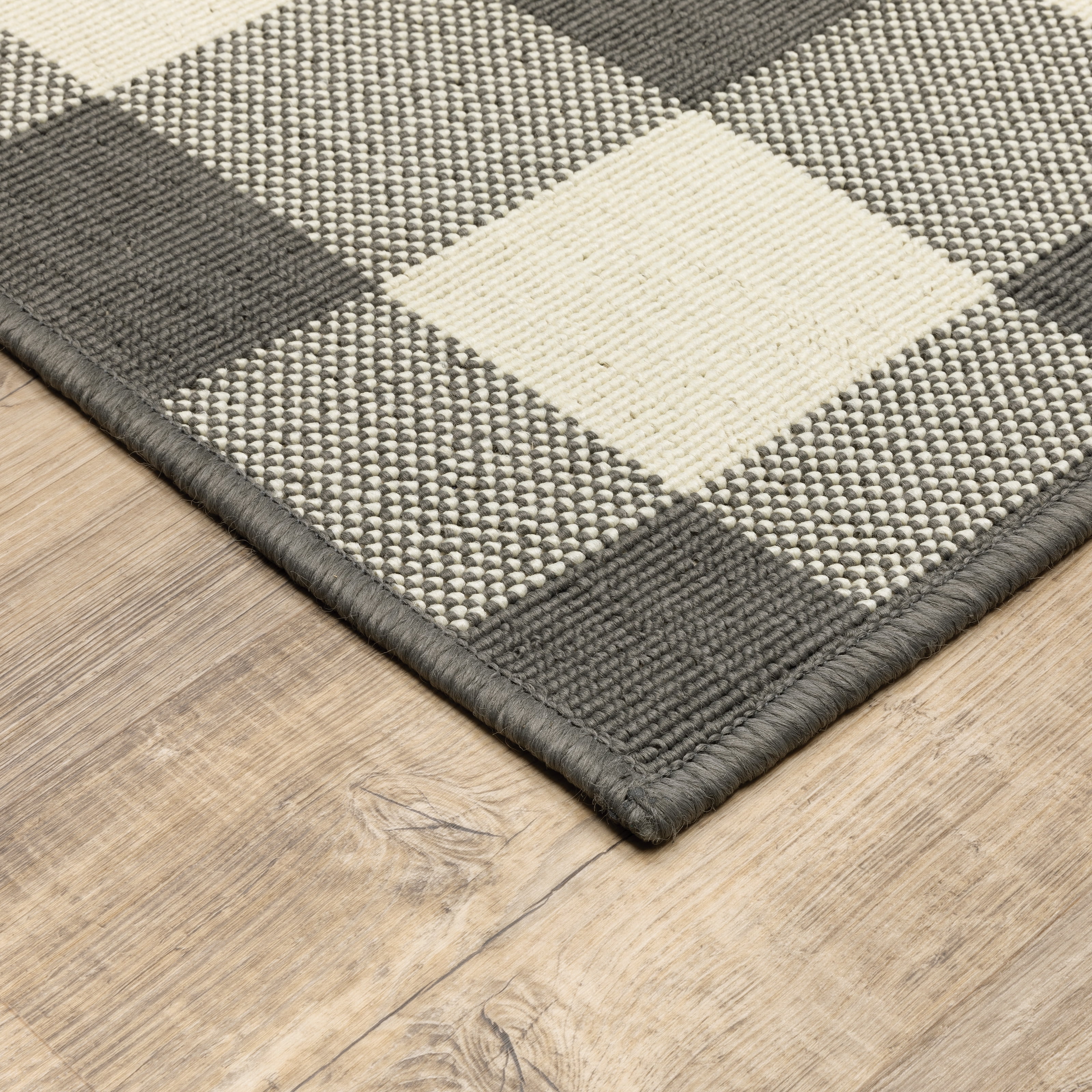 Avalon Home Mackinaw Gingham Plaid Indoor/Outdoor Area Rug