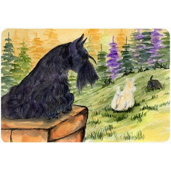 Scottish Terrier Mouse pad, hot pad, or trivet
