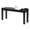 Black, variant on BoldGear Patio Wood Bench, 2-Person Solid Wood Bench with Slatted Seat, 40" Long Loveseat with Stable Wood Frame, Indoor Outdoor Dining Bench for Backyard, Poolside, Entryway,Gray