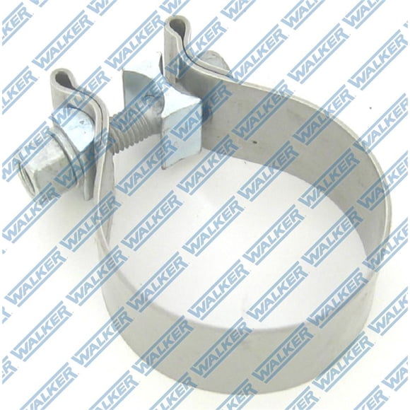 Dynomax Exhaust Clamp 36438 AccuSeal; 2-1/2 Inch Diameter; Stainless Steel; Single