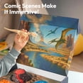 thumbnail image 6 of Klever Kits 3-in-1 Dinosaur Fossil Dig Kit STEM Learning Toys with Glow in The Dark Dinosaurs Toy and Sensory Play Sand, Gift for Kids Aged 6+, 6 of 10