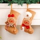 thumbnail image 3 of Serie de Figuras Navideñas de Tela con Patas Largas para Decoración de Ventanas, Árbol de Navidad (C), 3 of 5