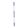 thumbnail image 2 of Barra elástica de fitness con vibración, fortalecedor de pesas ergonómico profesional Púrpura, 2 of 9