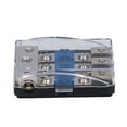 thumbnail image 1 of Audio  Fuse Holder, ANL Fuse Boxes 1 In 3 Ways Out  For Cars For Boats For Trucks, 1 of 8