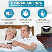 SEREONIC Wireless Portable TV Speaker for Hard of Hearing – Hear Your TV with More Clarity Without Disturbing Others – Perfect for TV Watching Without The Blaring Volume.