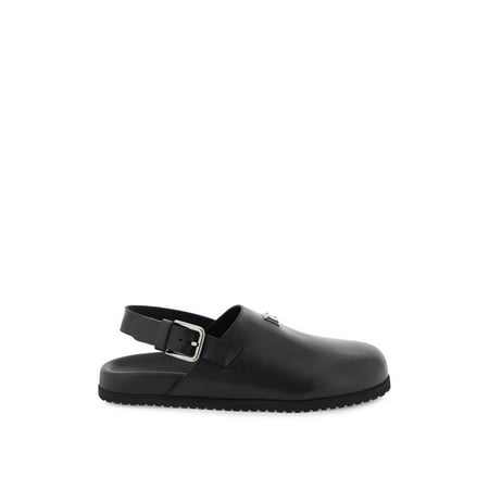 

Dolce & Gabbana Leather Clogs With Buckle Men