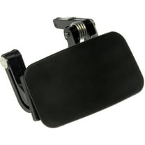 Dorman 80445 Left Side Sliding Door Exterior Door Handle for Specific Nissan Models, Smooth Black