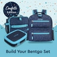 thumbnail image 6 of Bentgo Kids 5-Compartment Lunch Box - Confetti Design for School, Ideal for Ages 3-7, Leak-Proof, Drop-Proof, Dishwasher Safe, & Made with BPA-Free Materials (Confetti Edition - Abyss Blue), 6 of 8