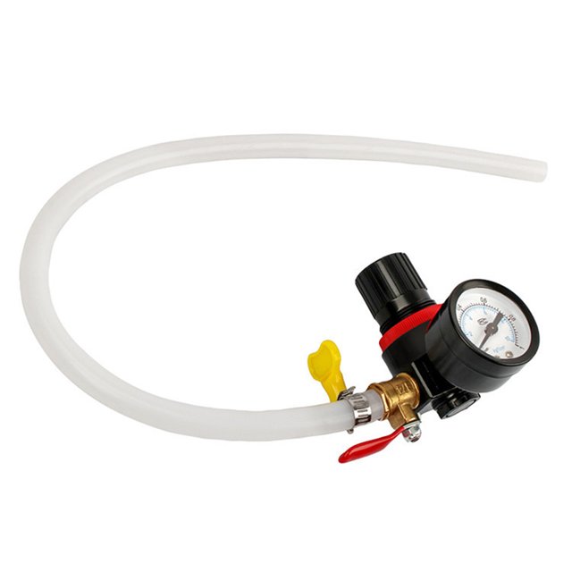 Kit de prueba de presión del sistema de refrigeración del coche Fuga del detector de fugas del tanque de agua