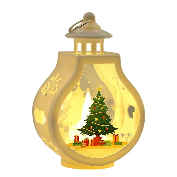 Portavelas de Navidad con luces de viento | Adornos decorativos de luz nocturna de aleación, diseño de copo de nieve, regalos festivos de vacaciones, decoración de mesa elegante, lámpara de acento