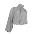 thumbnail image 1 of Blusa asimétrica Danna J&B para Dama color plateado, 1 of 2