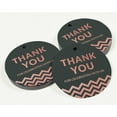 thumbnail image 3 of Inkdotpot Pack Of 50 Thank You For Celebrating With Us Bridal Shower-Baby Shower-Retirement-Wedding-Birthday Favor Paper Tags Craft Real Rose Gold Foil Hang Tags, 3 of 7