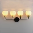 thumbnail image 5 of Coraline 4 - Light Bronze Rupert Bronze Dark Brown Modern / Transitional Incandescent Glass And Steel Wall Sconce, 5 of 5