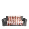 thumbnail image 2 of Creative Products Plaid Fall Leaves 50x60 Coral Fleece Blanket, 2 of 2