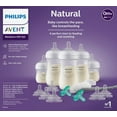 thumbnail image 1 of Philips Avent Natural Baby Bottle with Natural Response Nipple Newborn Gift Set, Clear, 1 of 6