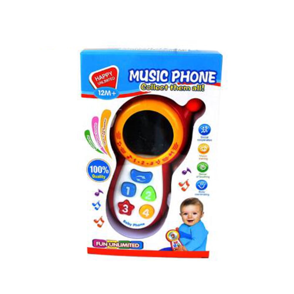 baby toy with mirror and music